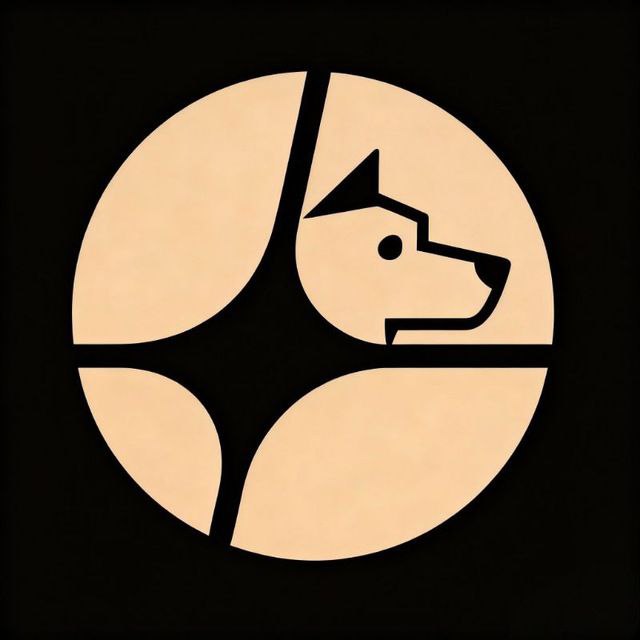 Aster Dog Logo